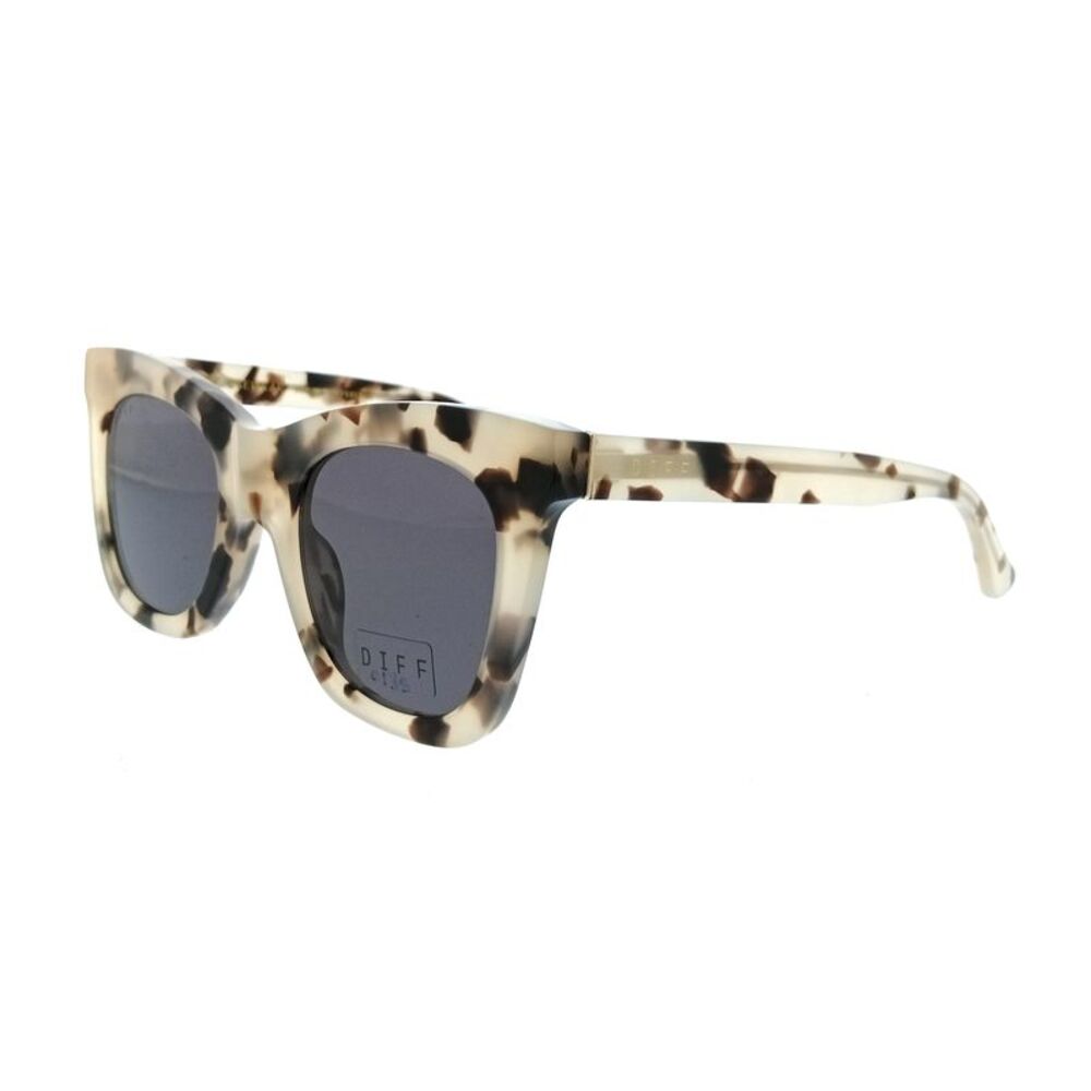 Diff SDFKAIA580CRM Cream Tortoise Butterfly Womens Sunglasses